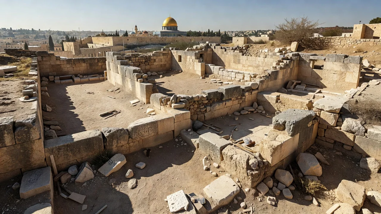 An Archaeologist Shows Byzantine Jerusalem
